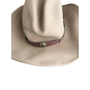 Cripple Creek Wigens Cowboy Hat Brown Size Medium